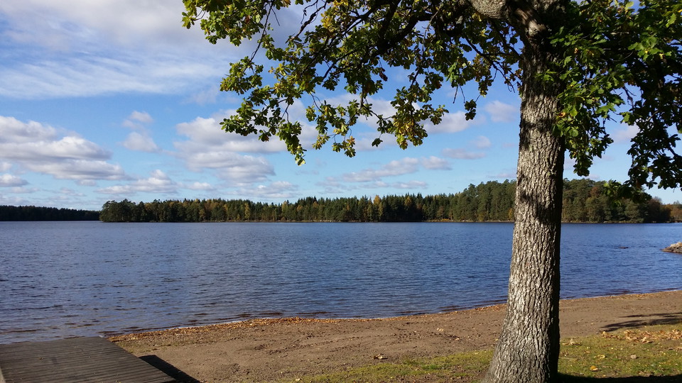 Badplats inom synhåll