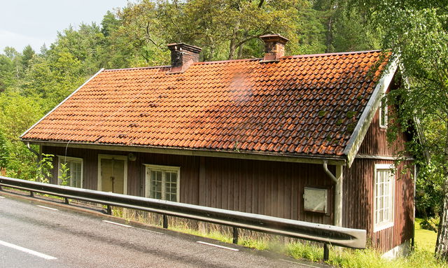 Parstuga vid strömmen