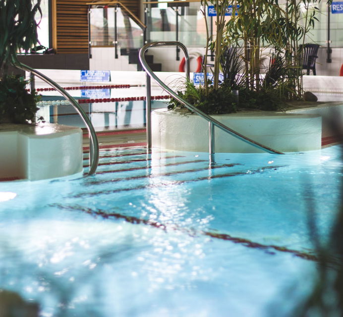 Pool i badhuset på Kristinehamn Arena