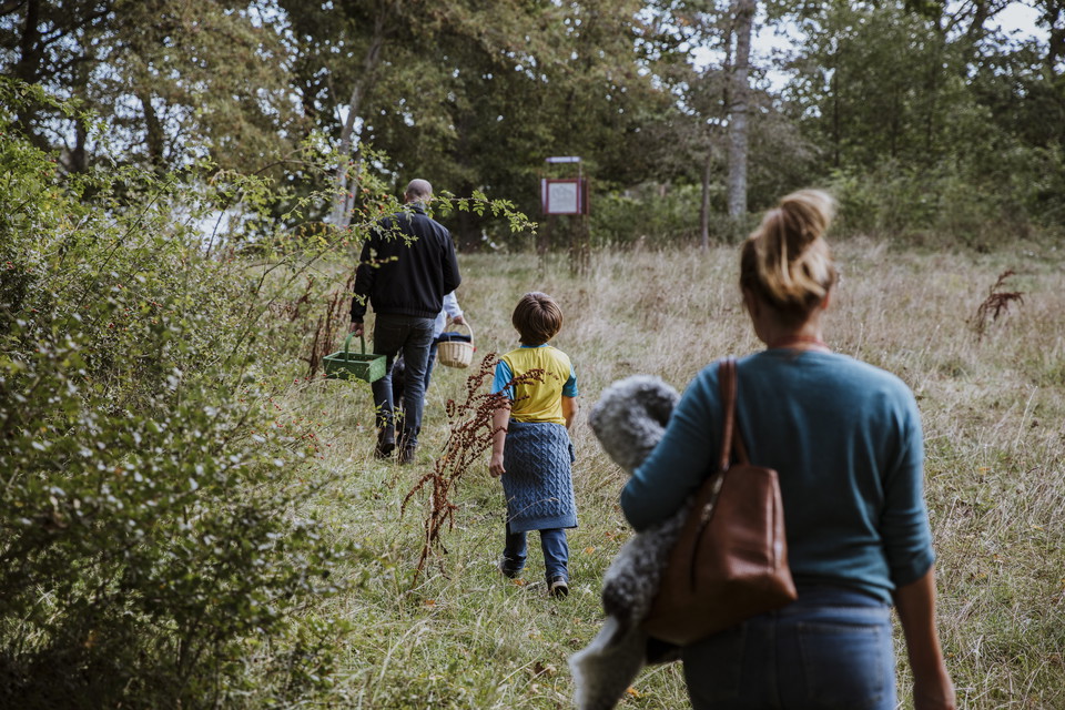 Vandrande barn och vuxna 