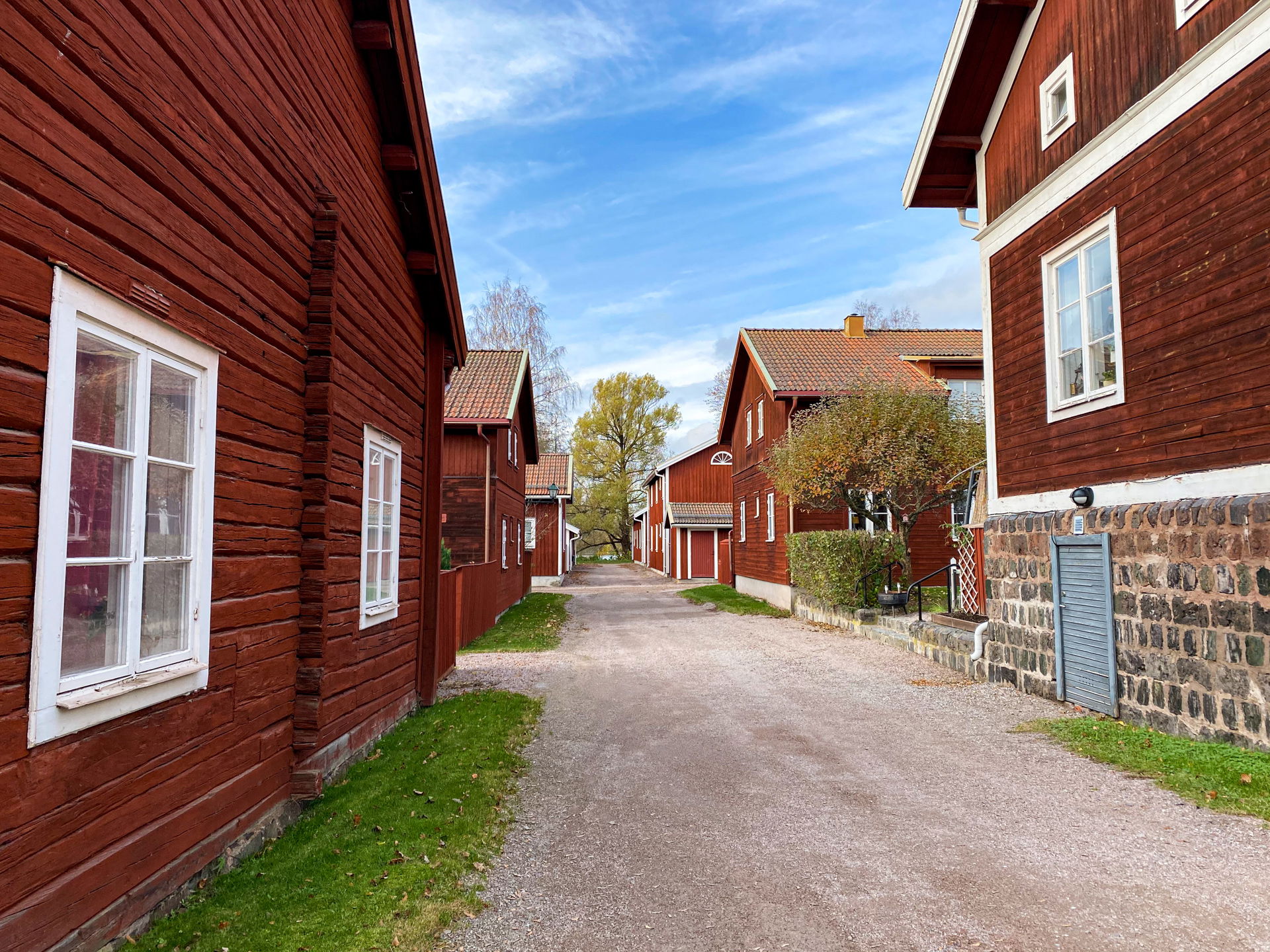 Gamla byn i Avesta.