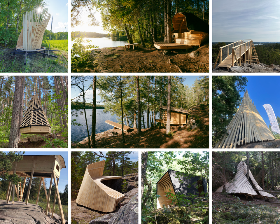 10 nya vindskydd lockar besökare till Västervik