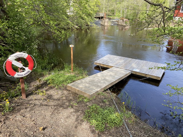 Brygga Bolstan, Tämnaråns kanotled