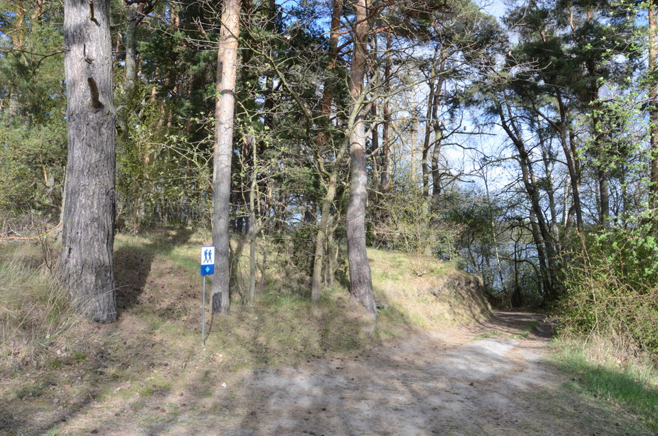 Väg till parkering.