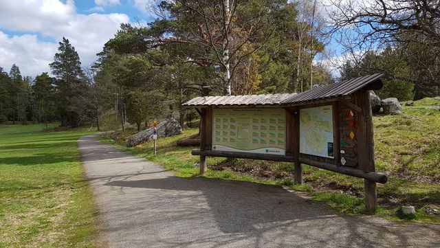 Motionsspår vid Stockby