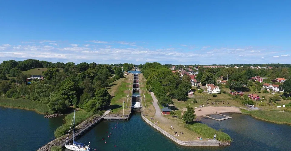 Slusstrappan Carl-Johan i Bergs slussar