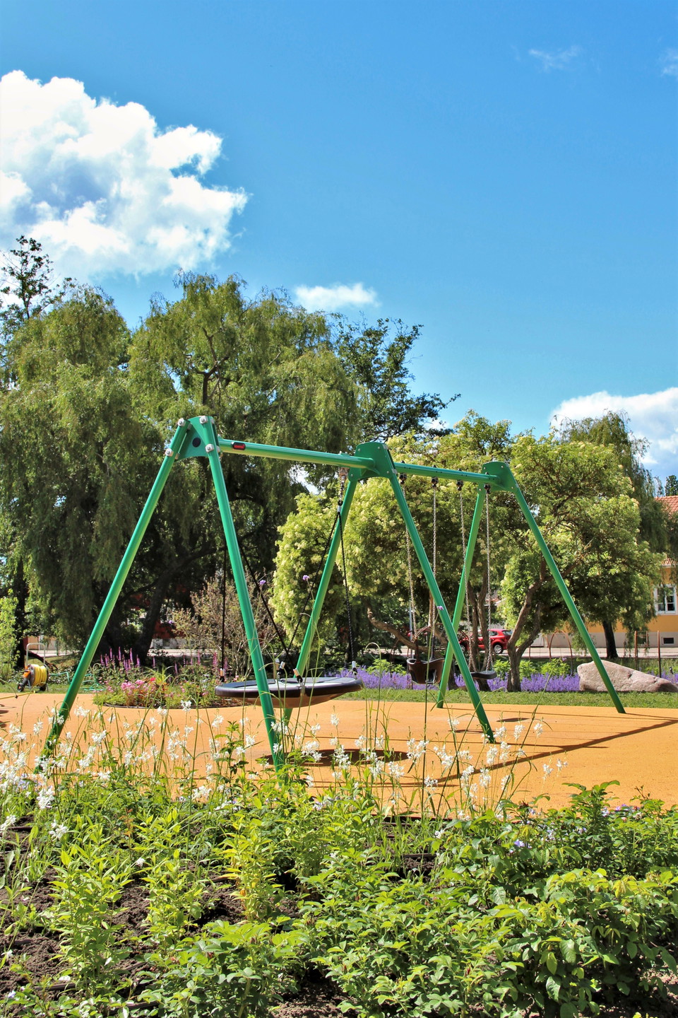 Lekplats i Rosenträdgården