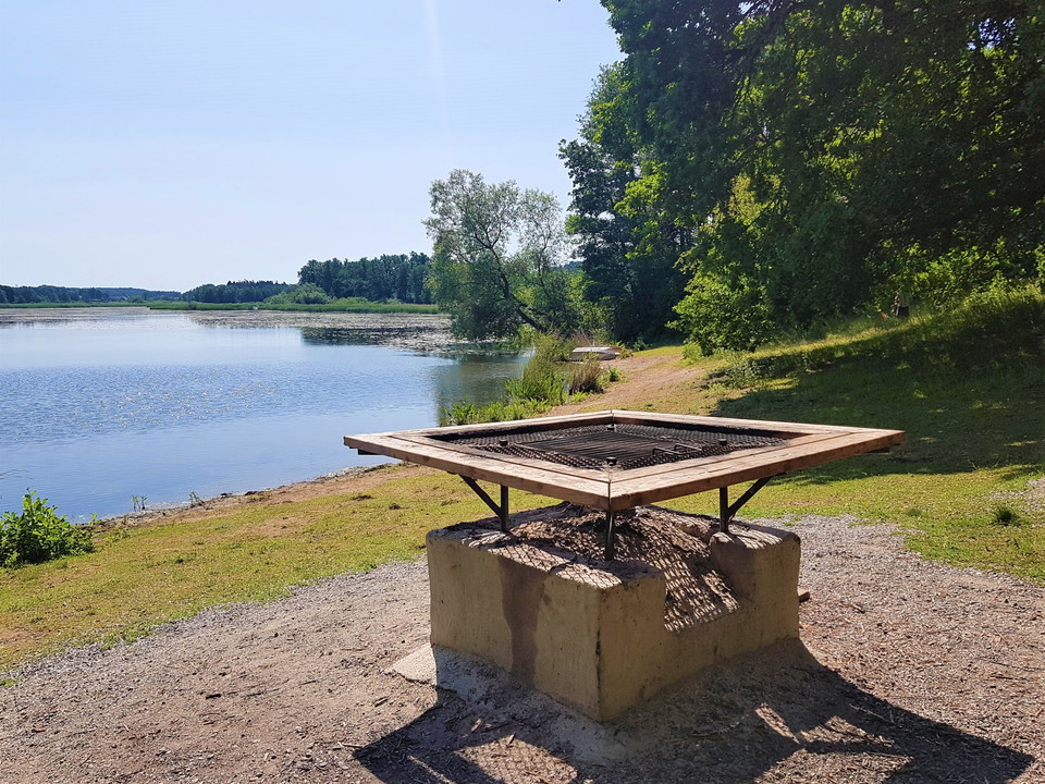 En grillplats.