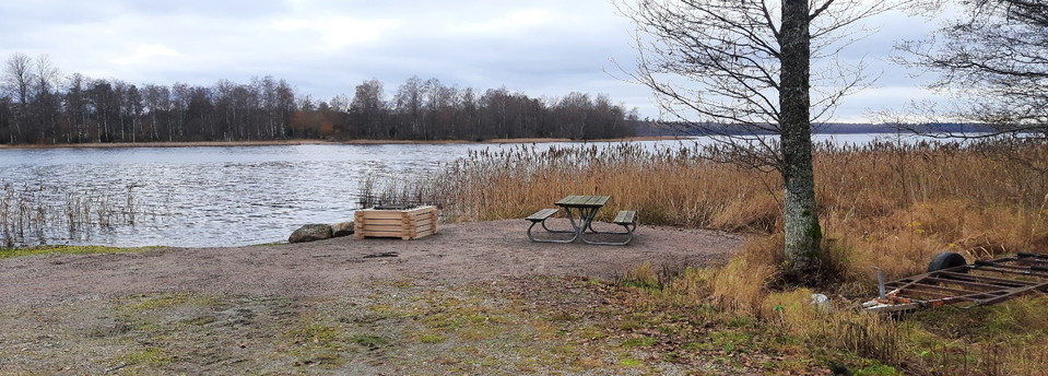 Ny grillplats, hösten 2021
