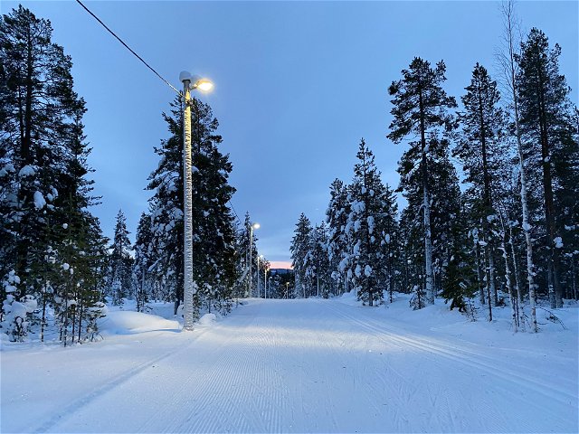 Stor-Lappberget 1,5 - 5 km cross-country skiing trails