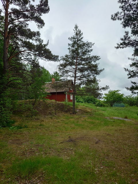 Tältplats Stora Ladängen på Roslagsleden etapp 2