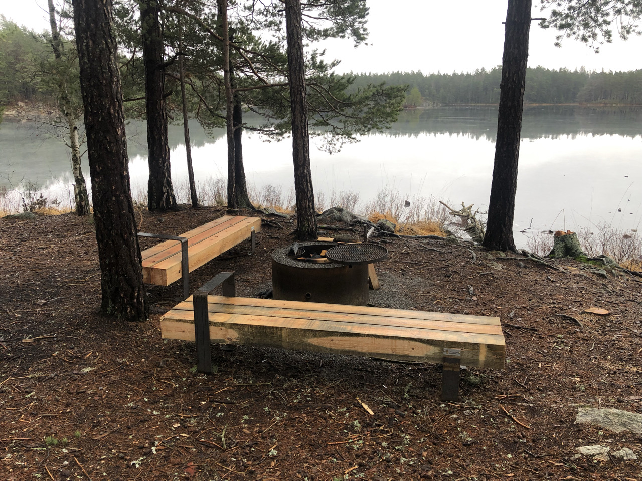 Eldplats nordöstra stranden, Stora Envättern