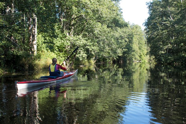 Tämnaråns kanotled, Tierp - Strömsberg, 9 km