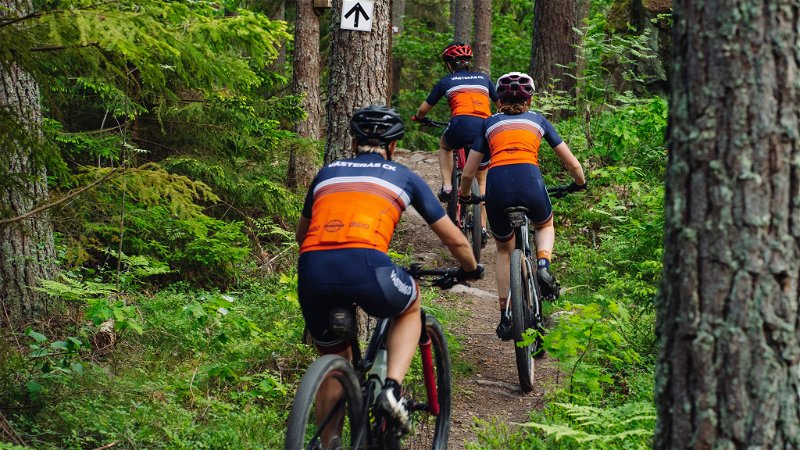 Västerås — Rönnby mountain biking trail (MTB Red)