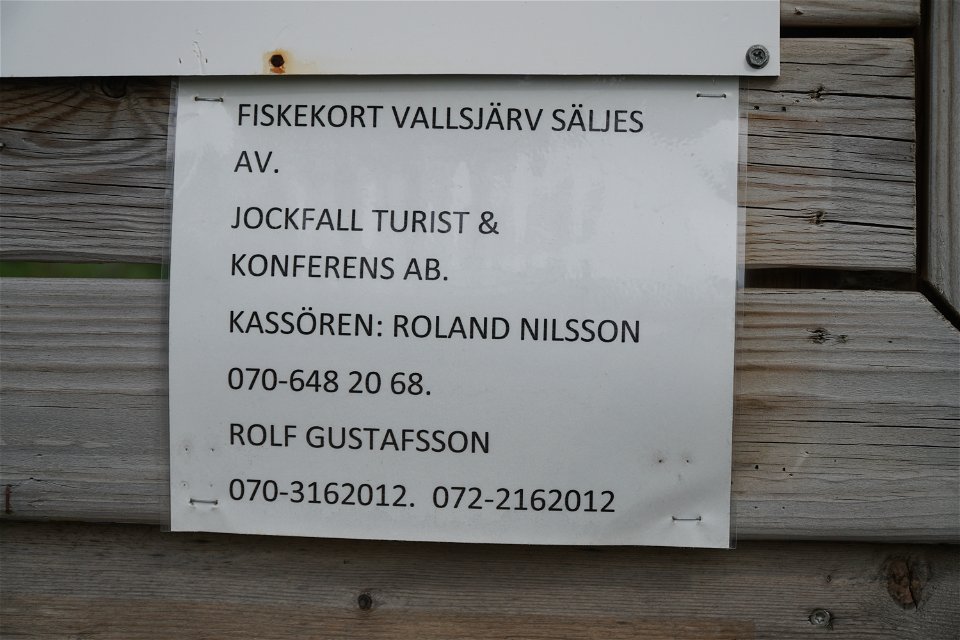 Fishing licence contact details