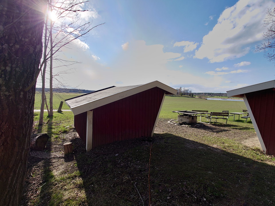 Vindskydd vid Angarnssjöängen