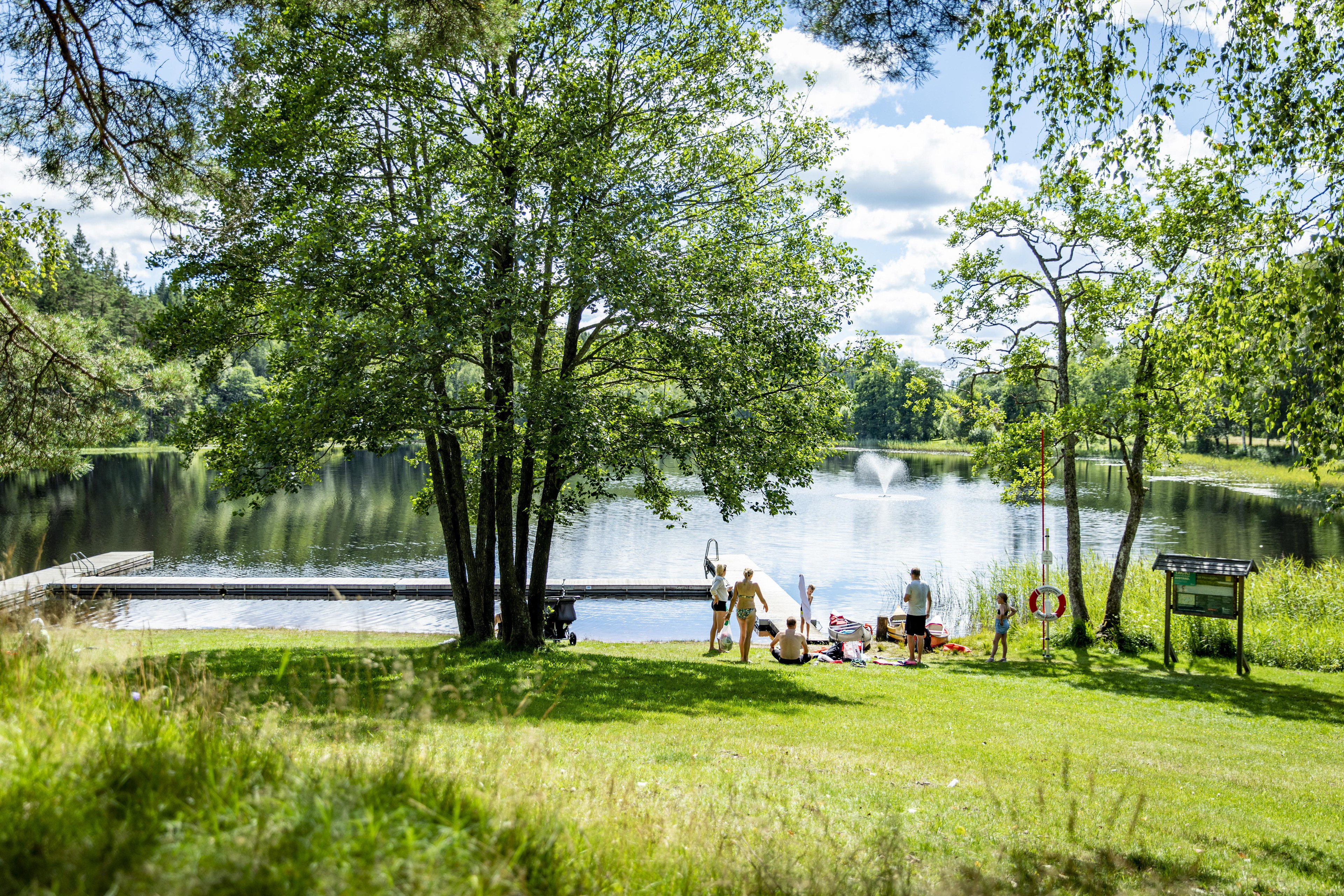 Badplats, Horsasjön Älvsered