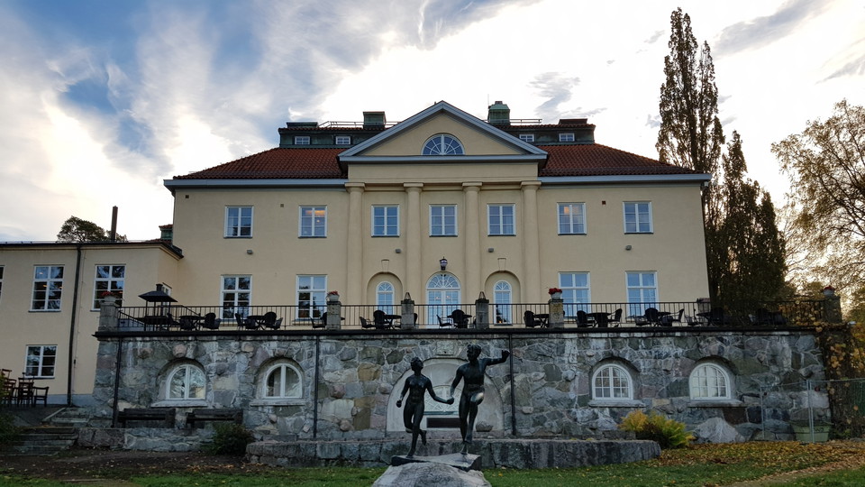 Mästarvillan på Bosön.Foto Lidingö stad