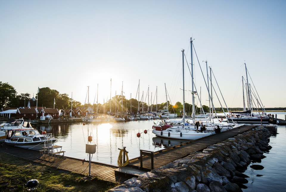 Båtar i gästhamnen Kristianopel