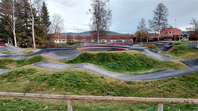 Pump Track 1, Järvsö skills park