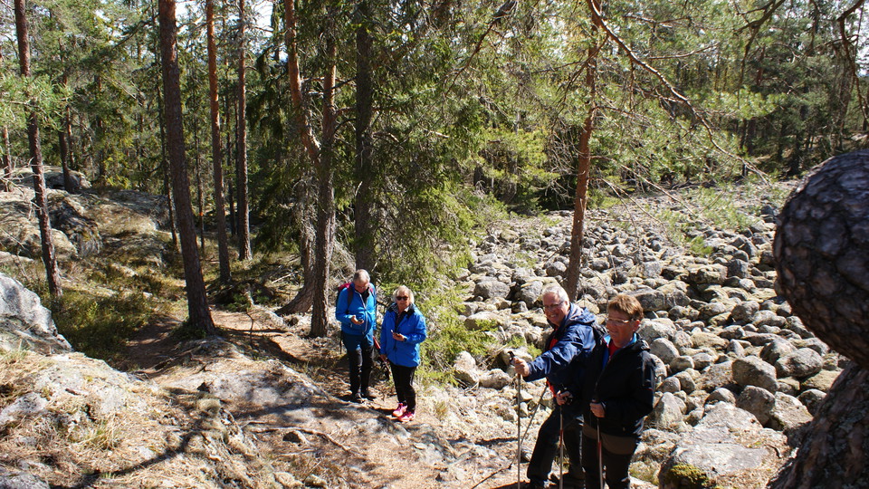 Vandrare vid Jättens Grav