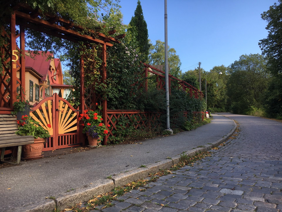 Alnäsvägen, foto Monica Johnson