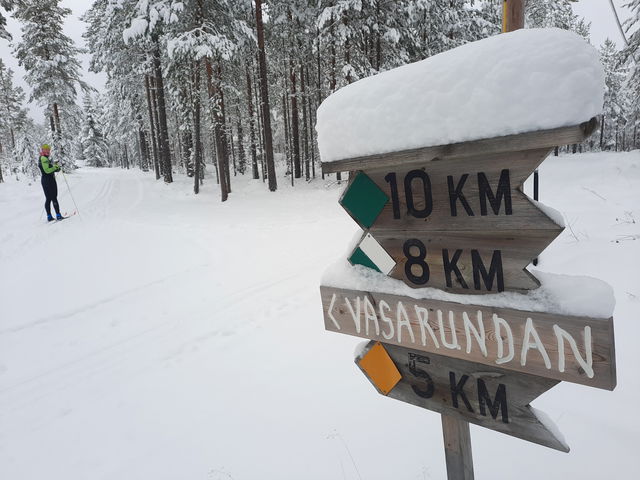 Vasarundan, Kygelvallen, 4,3 km