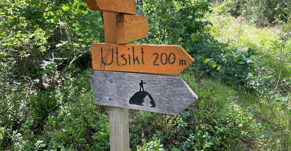 Vägvisare till utsiktsplats nära Hagebäck
Etapp: Stegeborgsslingan, Nartorp - Stegeborg
Söderköping