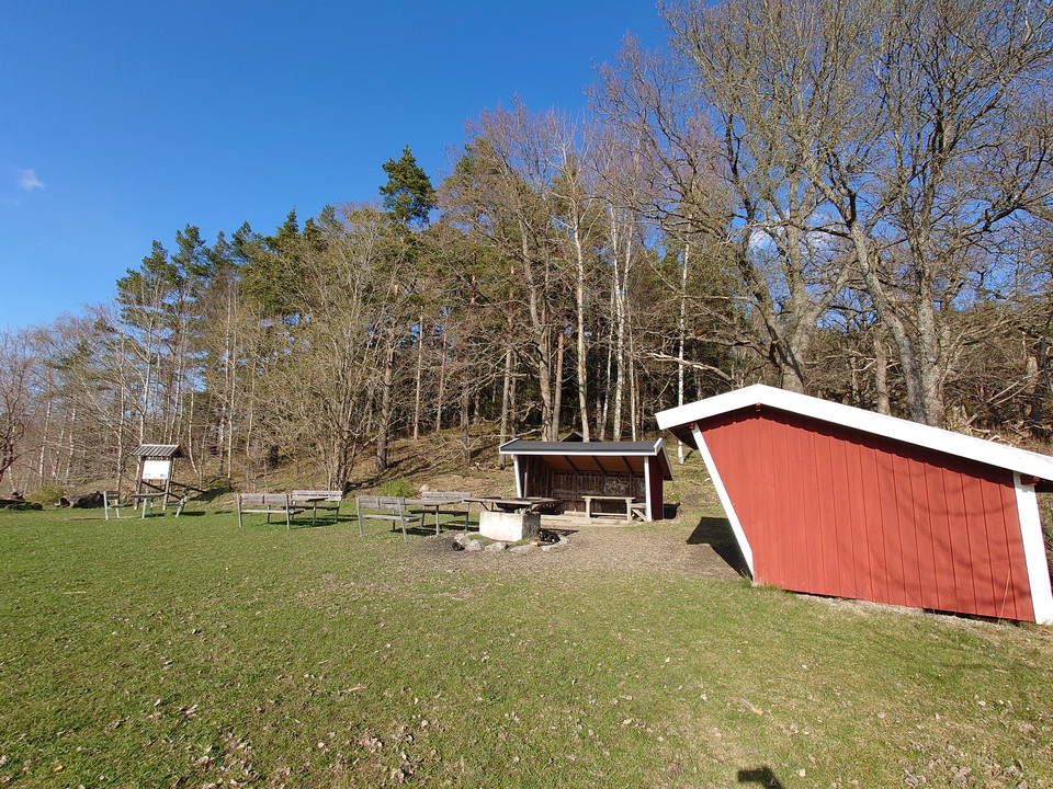 Vindskydd vid Angarnssjöängen