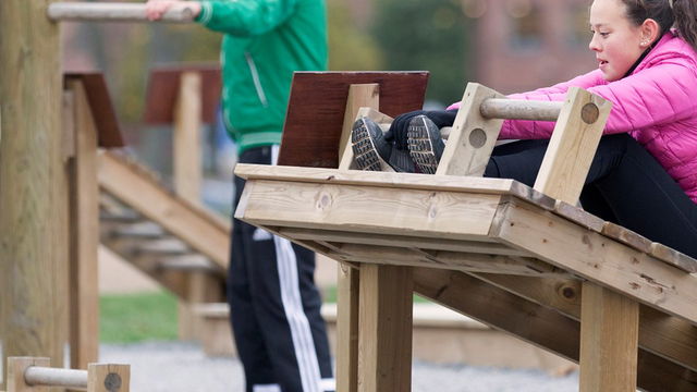 Dalbottensparkens utegym och seniorgym