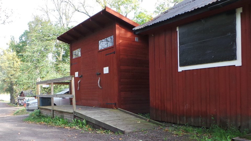 Toaletten vid Säby gård