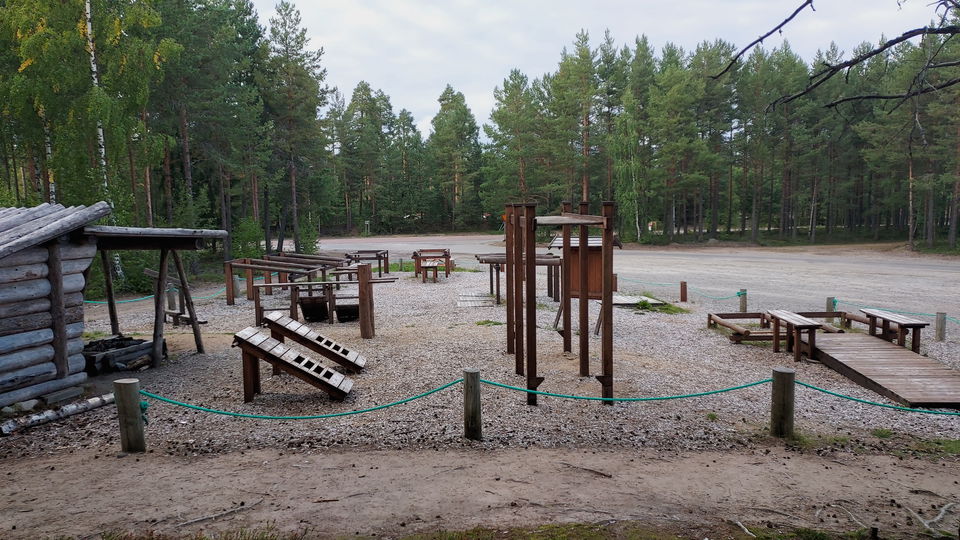Utegym i Måga