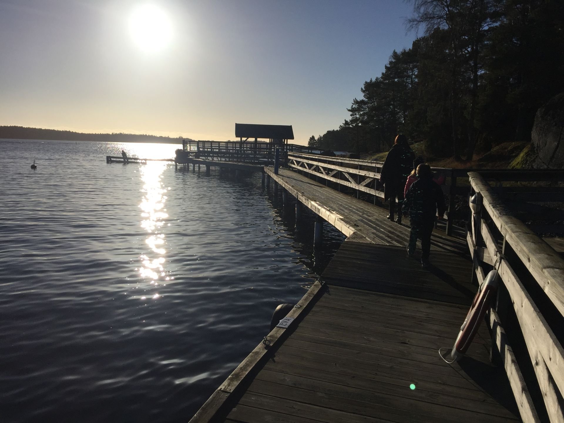 Launch ramps at Duse Udde, Lake Vänern