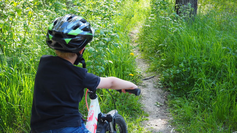 Västerås — Dyboslingan mountain biking trail (MTB Blue)