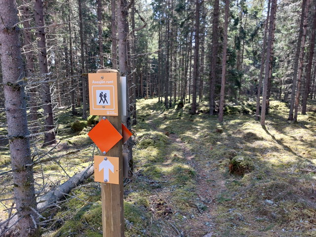 Asasjön runt