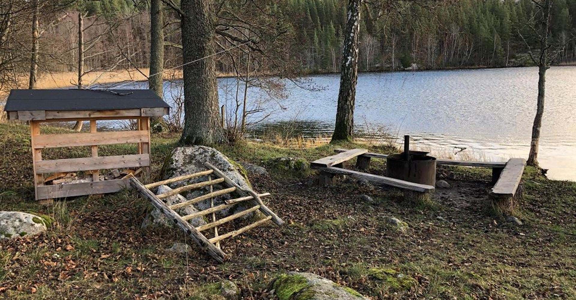 Västerby lövskogar, rastplats