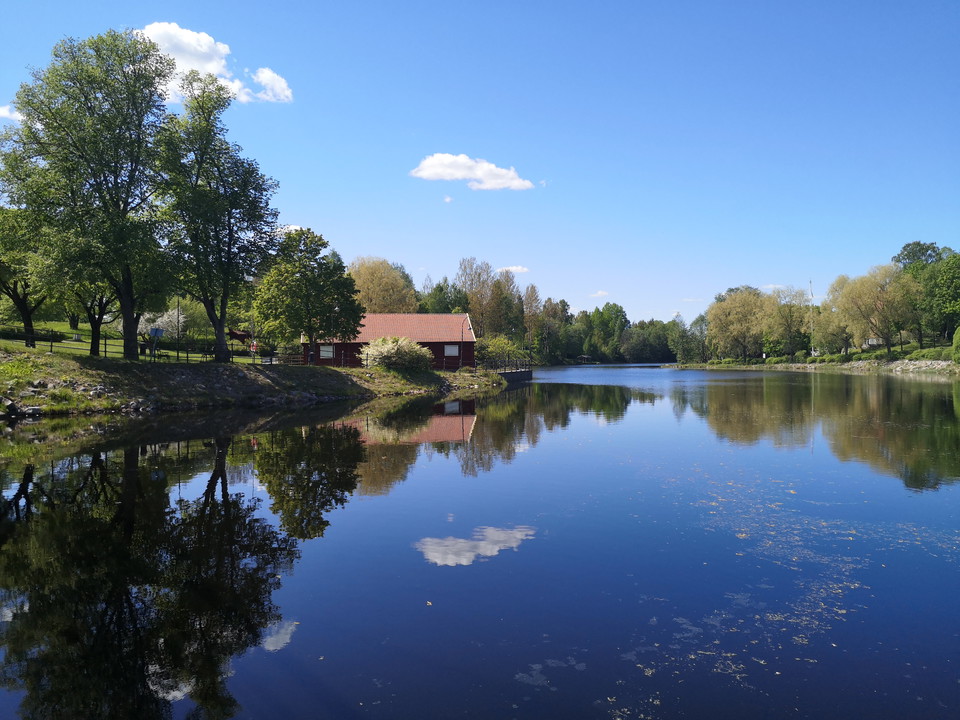 Längs etappen passeras flera vackra sjöar