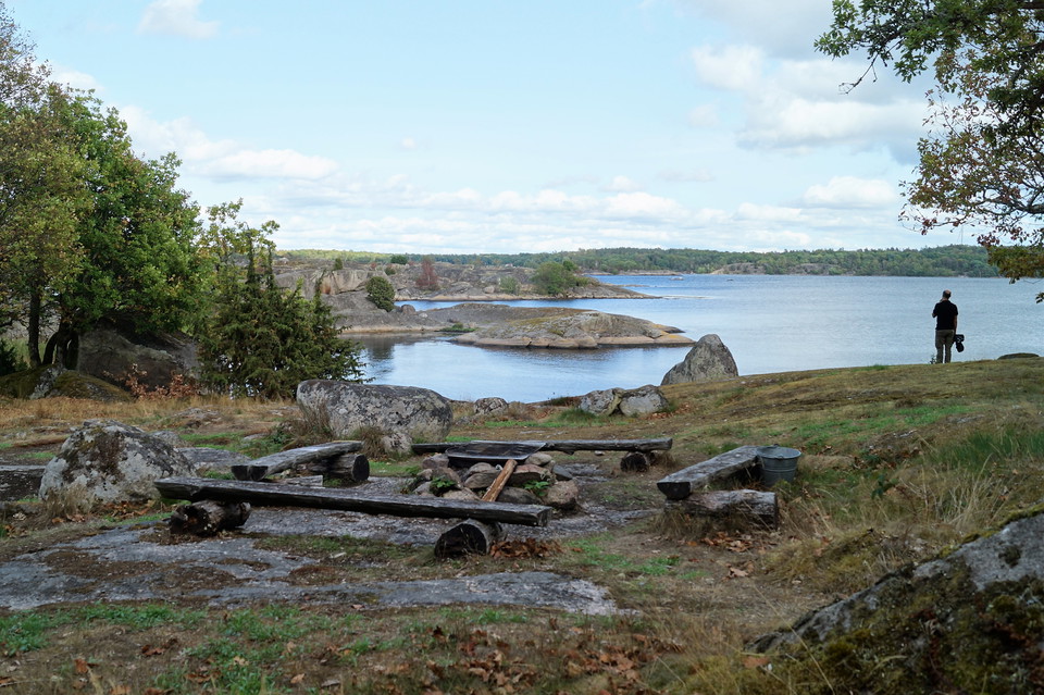 Grillplats på nordöstra Tjärö.