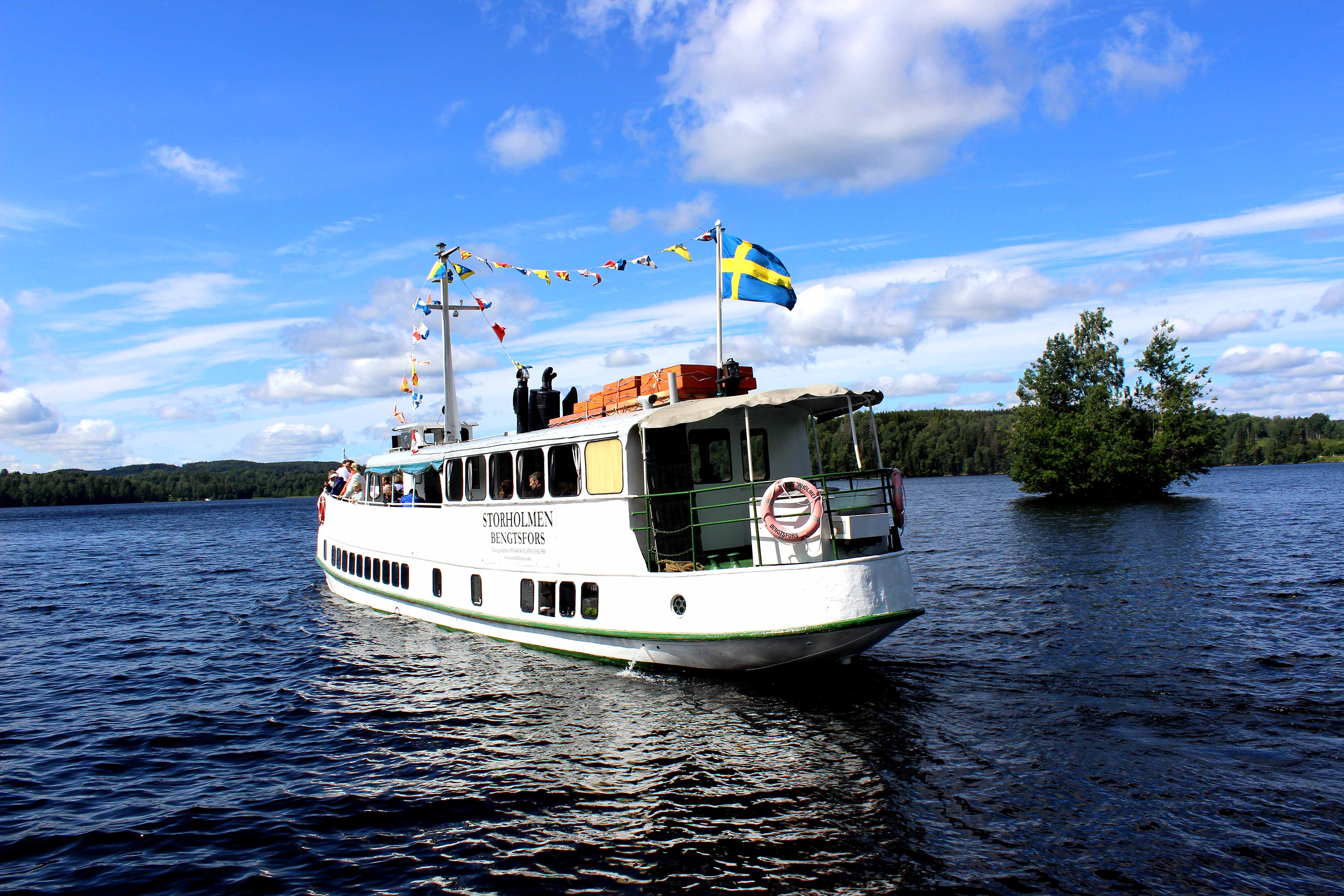 Båttur på Dalslands kanal