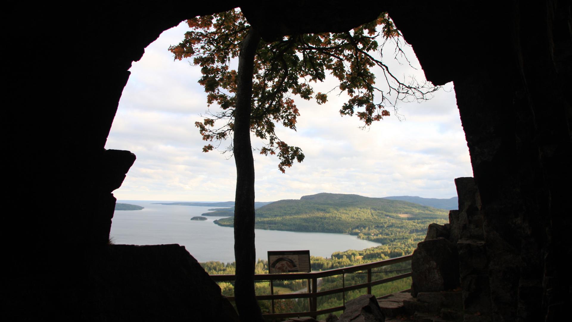 Skuleberget - Entré Syd, Skuleskogens Nationalpark, Höga Kusten-leden etapp 8
