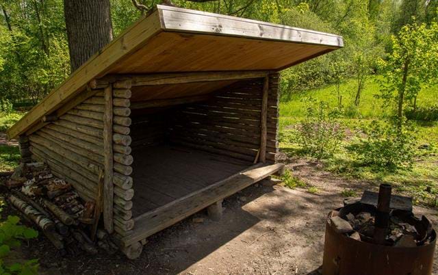 Åtvidsnäs naturreservat, vindskydd