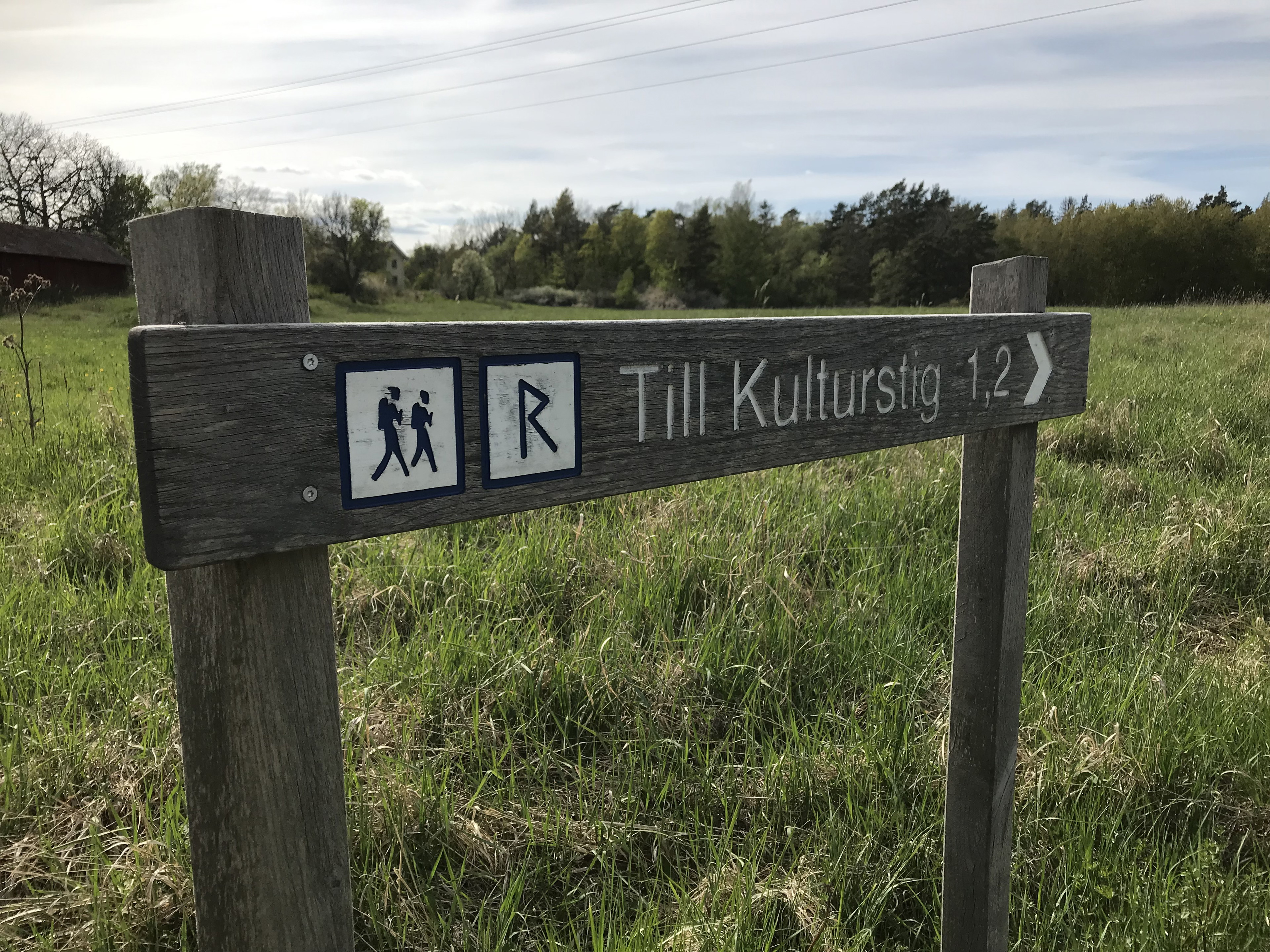 Ängsös välmarkerade leder