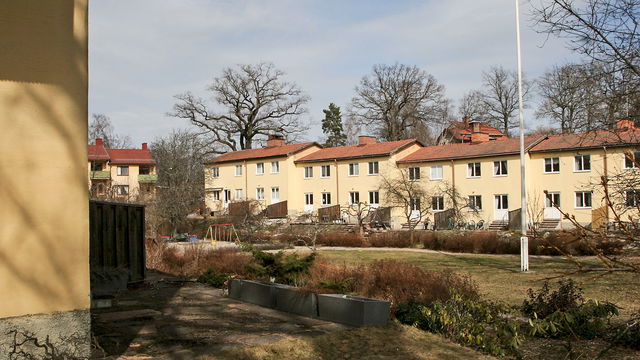 Funkisradhus vid Gillevägen