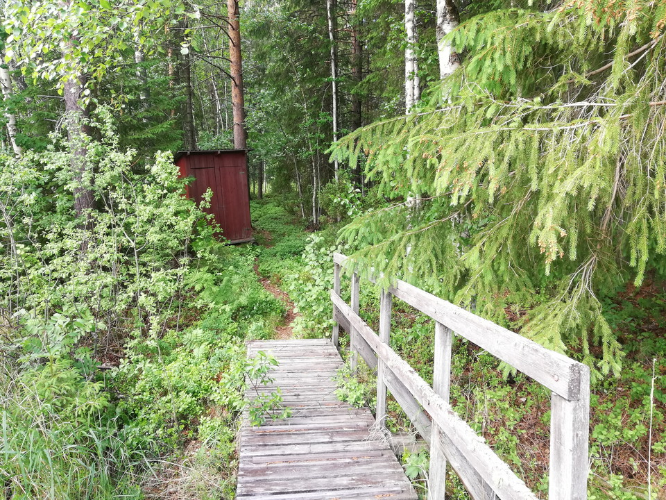 Dass intill omklädningsrummet