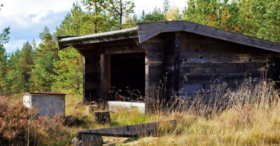 Vindskydd nära Axsjön
Etapp Ulrika-Malexander
Linköping