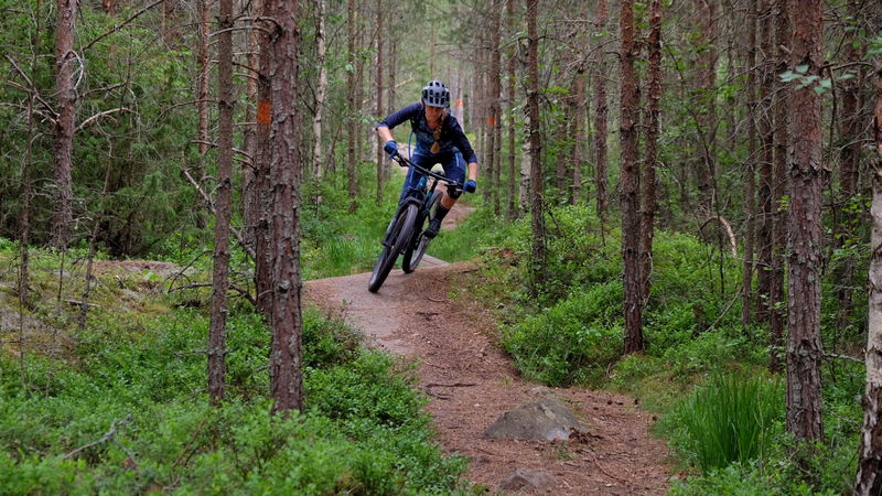 Surahammar — Lindmuren mountain biking trails, 4 routes totalling 12.1 km (MTB Red)