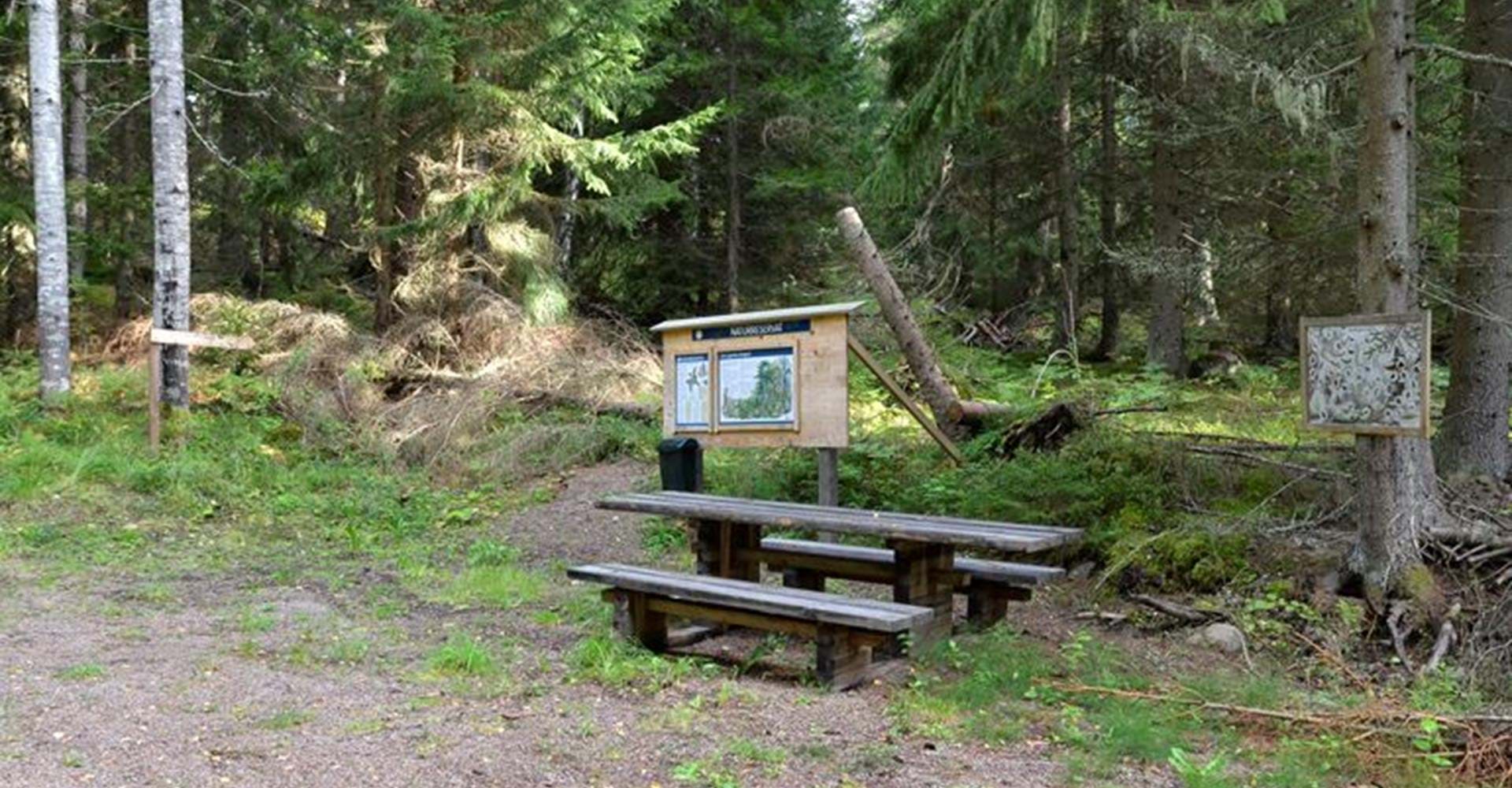 Göstrings urskog naturreservat, parkering
Etapp: Boxholm-Trehörna
Boxholm

