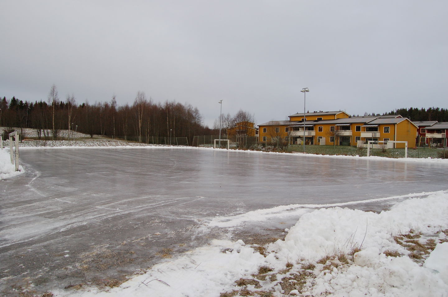 Isplan vid Luleåvägen