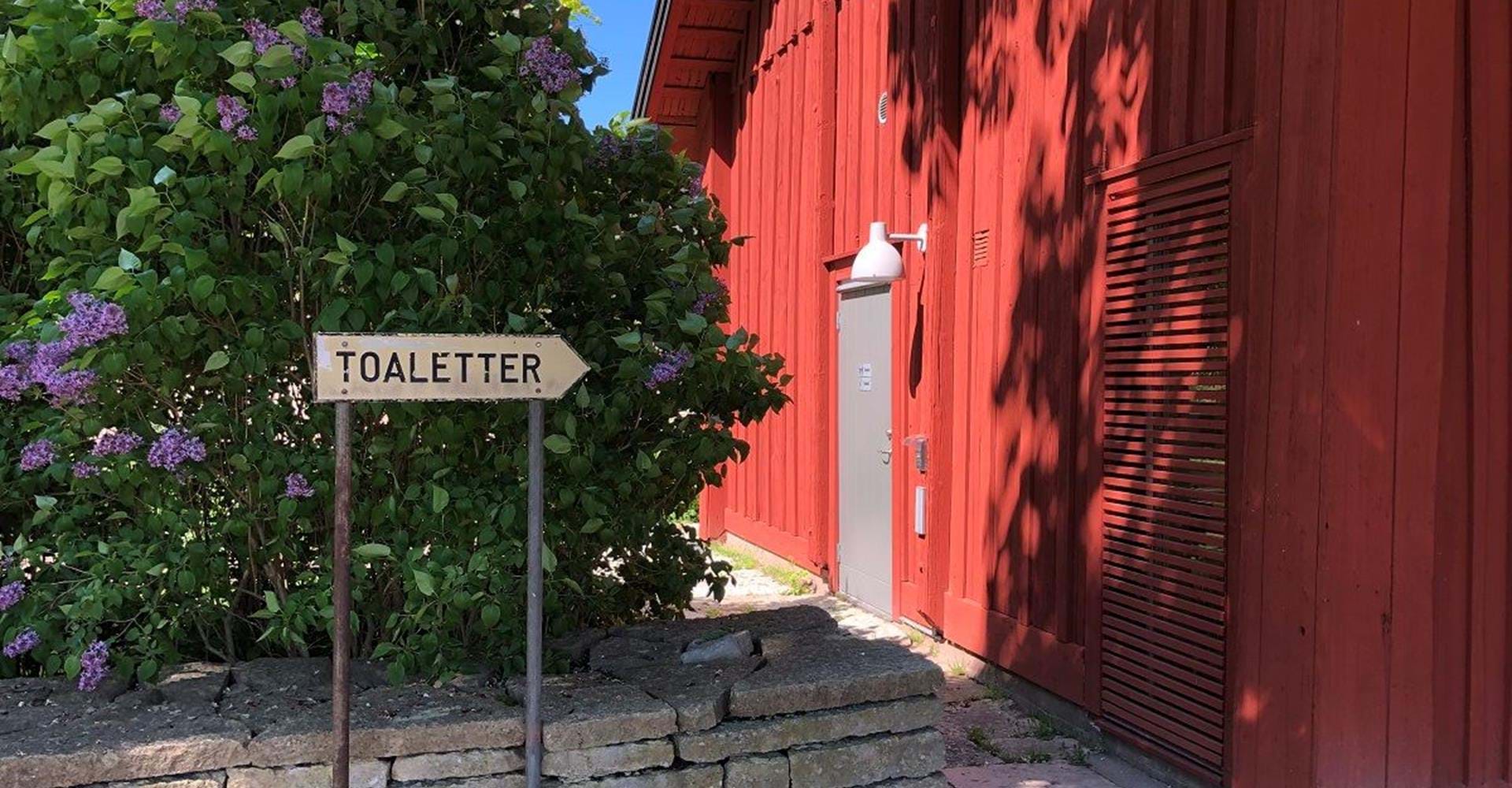 Vreta Kloster tillgänglighetsanpassat WC. 
Etapp: Berg-Trädgårdsföreningen. 
Linköping. 