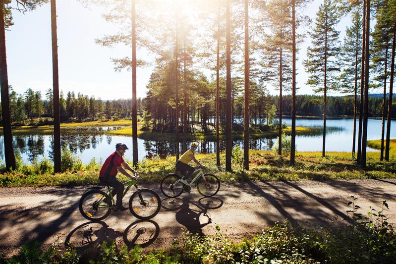 Wilderness route - National biking route # 9